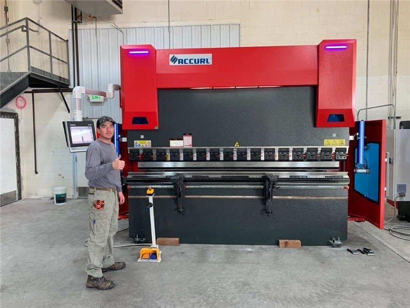 ACCURL cnc પ્રેસ બ્રેક DA58T 4axis 2500mm