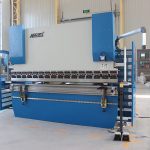 Wc67y 40t ચાઇના ફોલ્ડર મેન્યુઅલ ફોલ્ડિંગ મશીન હેન્ડ્સ પ્રેસ બ્રેક ચલાવે છે, સ્ટોકમાં માર્ચનાઇનને નમે છે